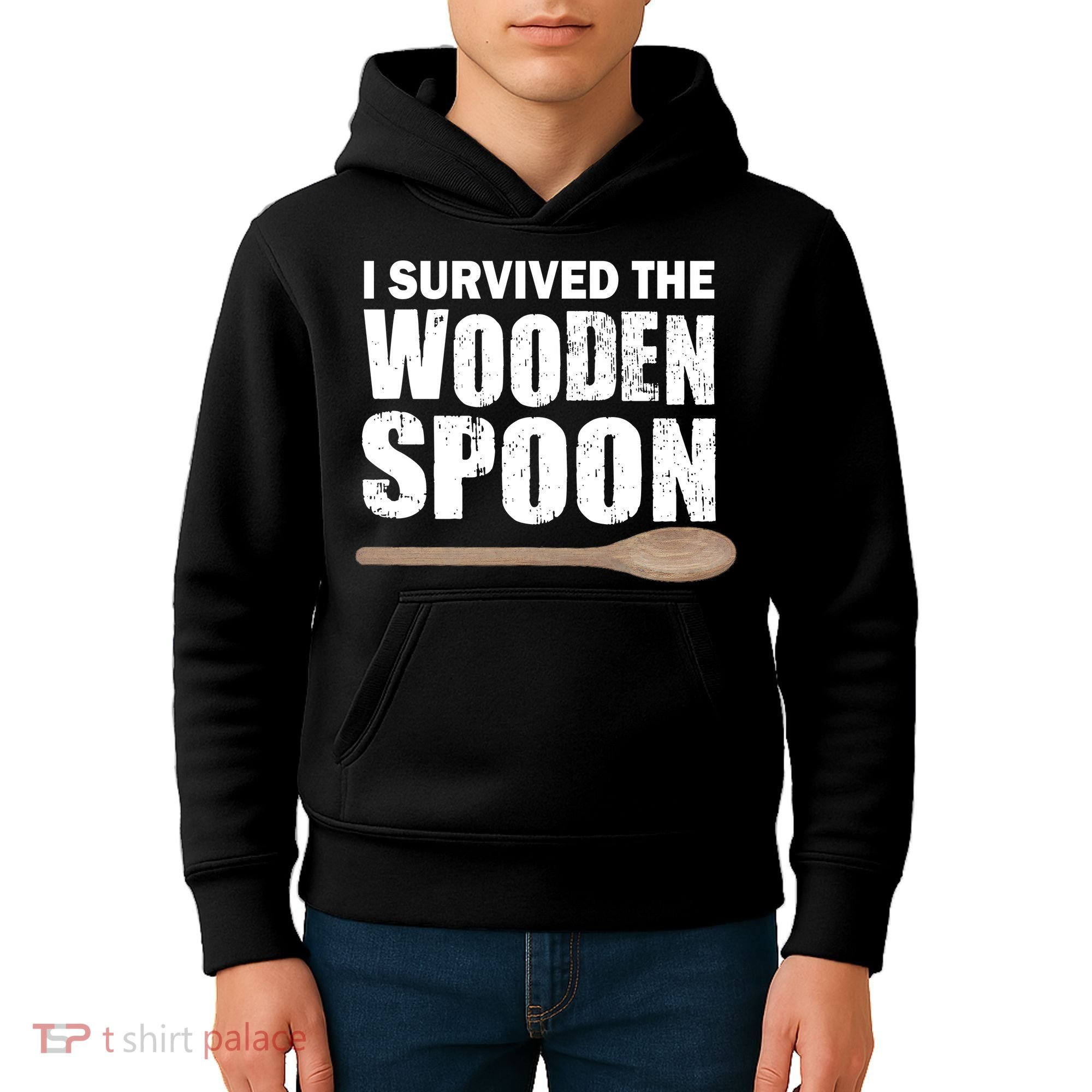 I Survived The Wooden Spoon Kids Hoodie