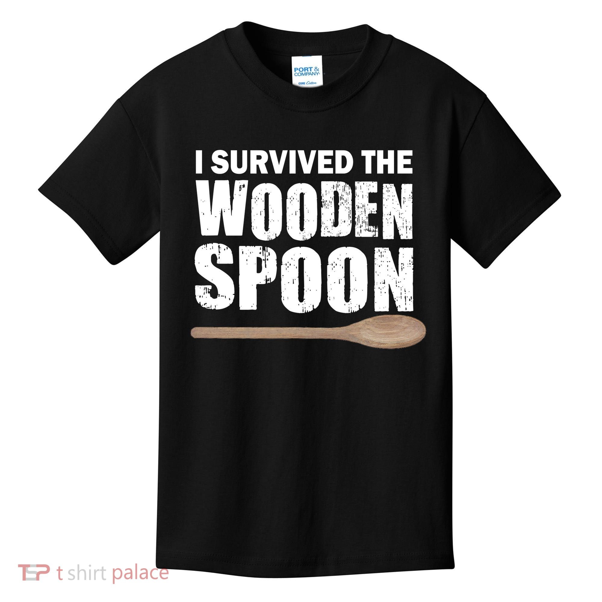 I Survived The Wooden Spoon Kids T-Shirt