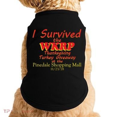 I Survived WKRP Pinedale Shopping Mall 1978 Doggie Tank