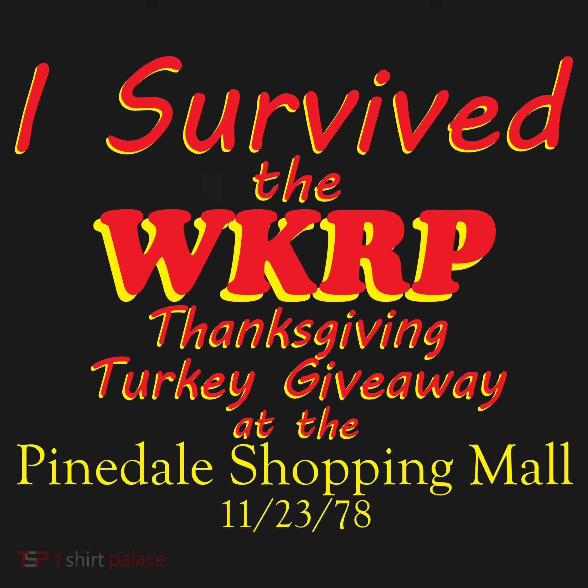 I Survived WKRP Pinedale Shopping Mall 1978 Doggie Tank