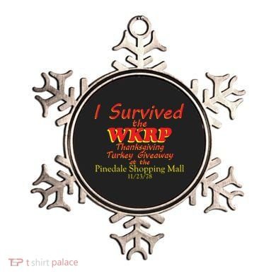 I Survived WKRP Pinedale Shopping Mall 1978 Ornament
