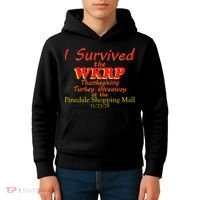 I Survived WKRP Pinedale Shopping Mall 1978 Kids Hoodie thumb 4
