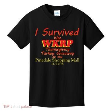 I Survived WKRP Pinedale Shopping Mall 1978 Kids T-Shirt