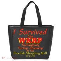 I Survived WKRP Pinedale Shopping Mall 1978 Tote Bag thumb 0
