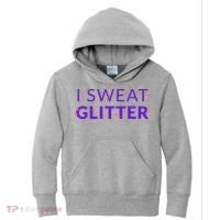 I Sweat Glitter Kids Hoodie thumb 0