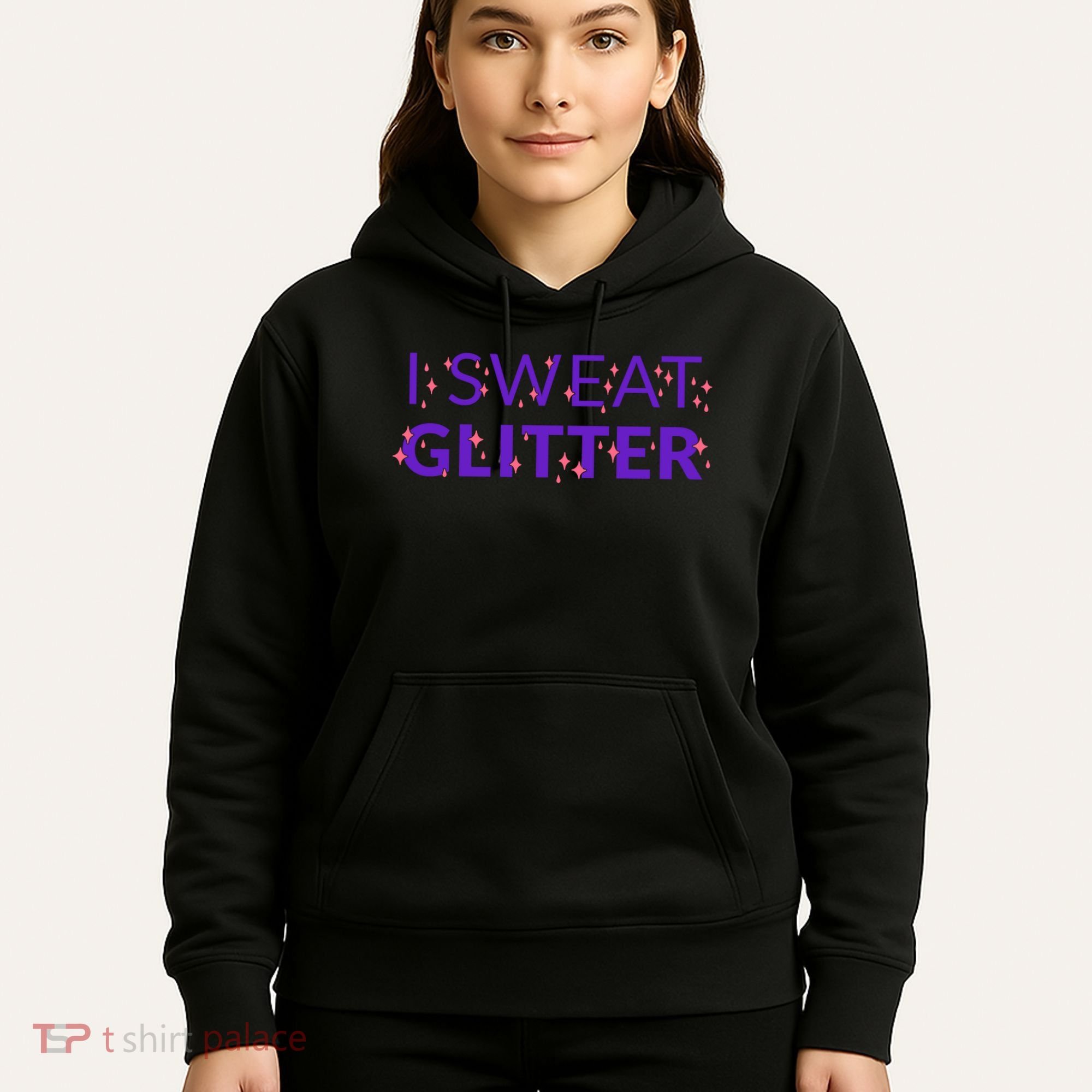 I Sweat Glitter Hoodie