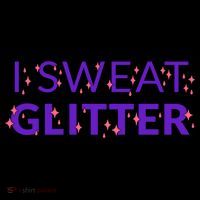 I Sweat Glitter Coaster thumb 2
