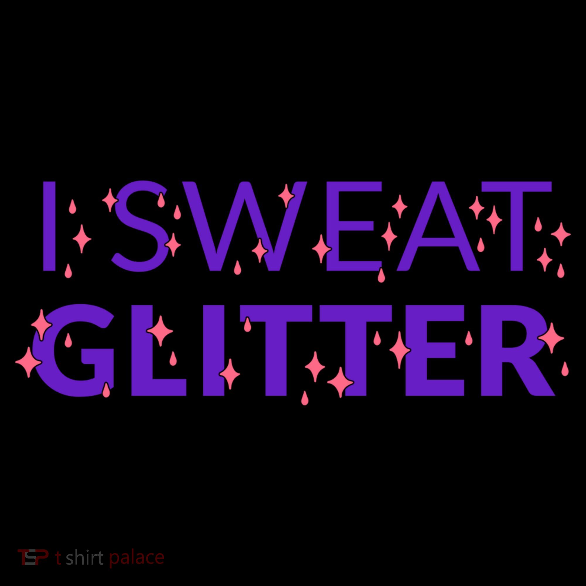 I Sweat Glitter Visor
