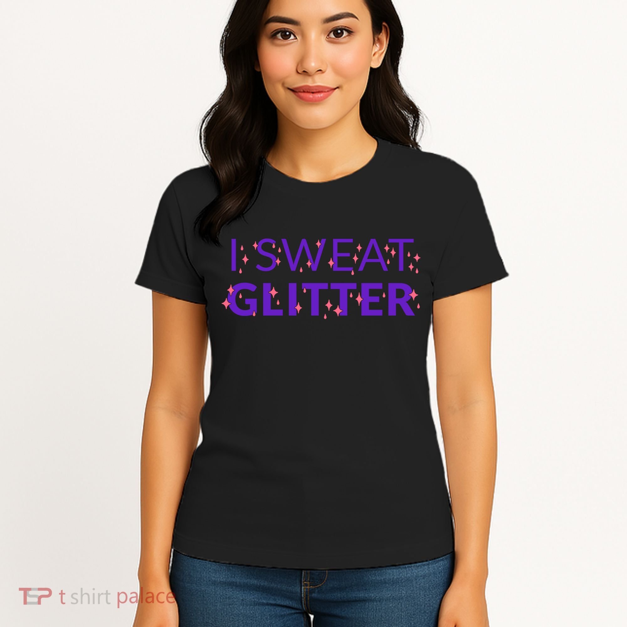 I Sweat Glitter Women's T-Shirt