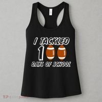 I Tackled 100 Days Of school Women's Tank Top thumb 3
