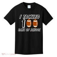I Tackled 100 Days Of school Kids T-Shirt thumb 0