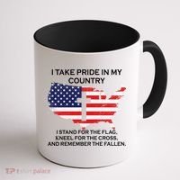 I Take Pride In My Country USA Coffee Mug thumb 1