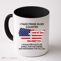 I Take Pride In My Country USA Coffee Mug thumb 0
