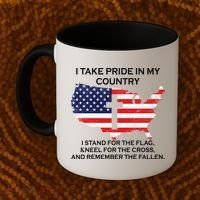 I Take Pride In My Country USA Coffee Mug thumb 2