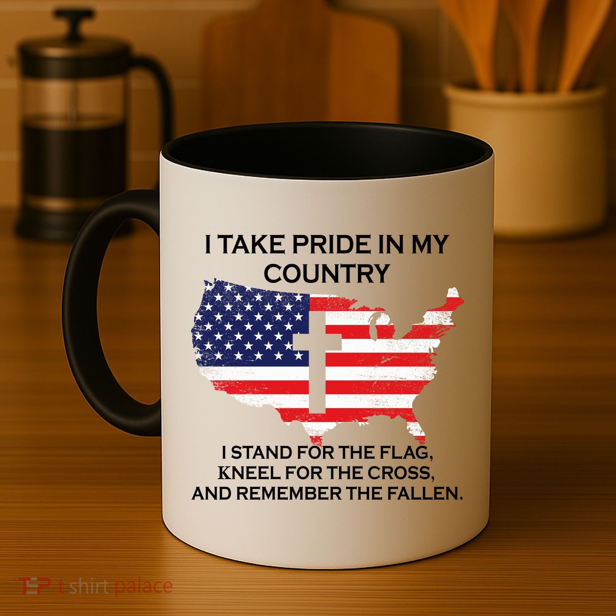 I Take Pride In My Country USA Coffee Mug