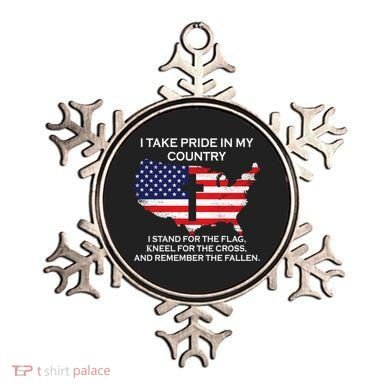 I Take Pride In My Country USA Ornament