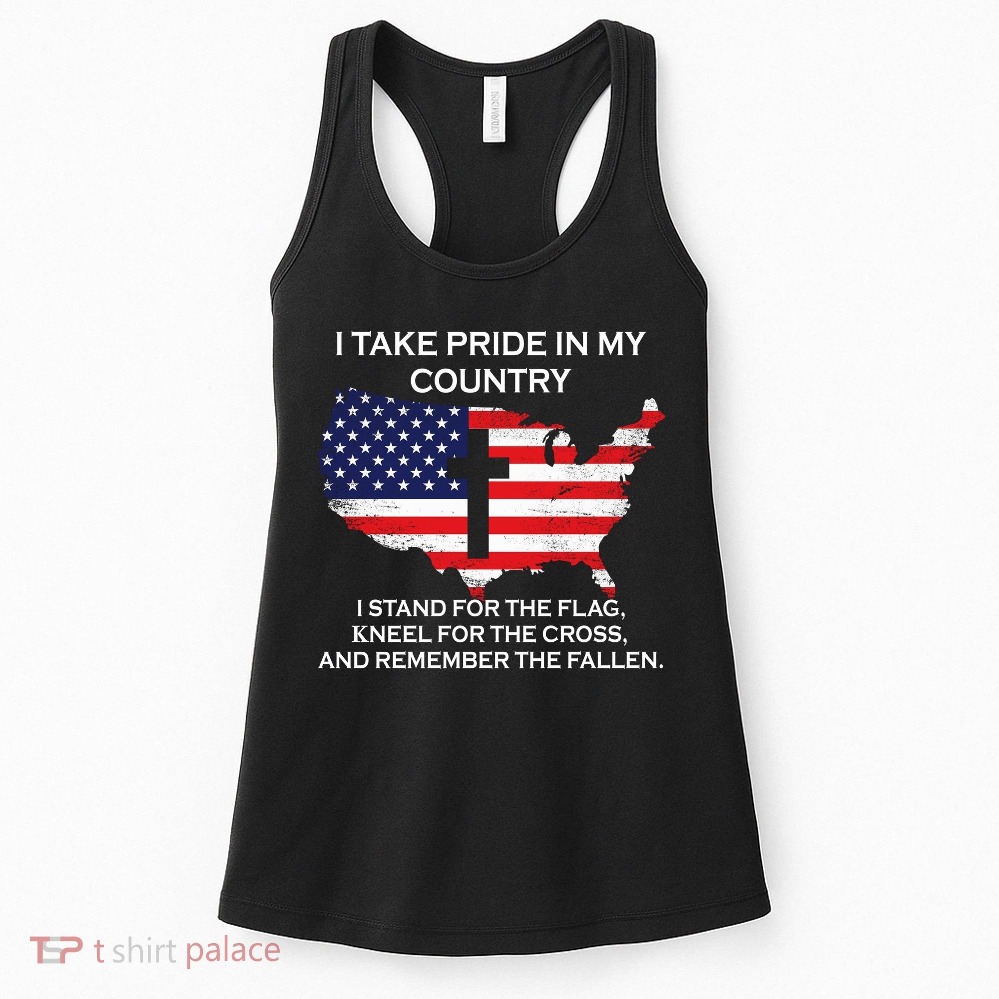 I Take Pride In My Country USA Women's Tank Top