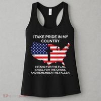 I Take Pride In My Country USA Women's Tank Top thumb 3