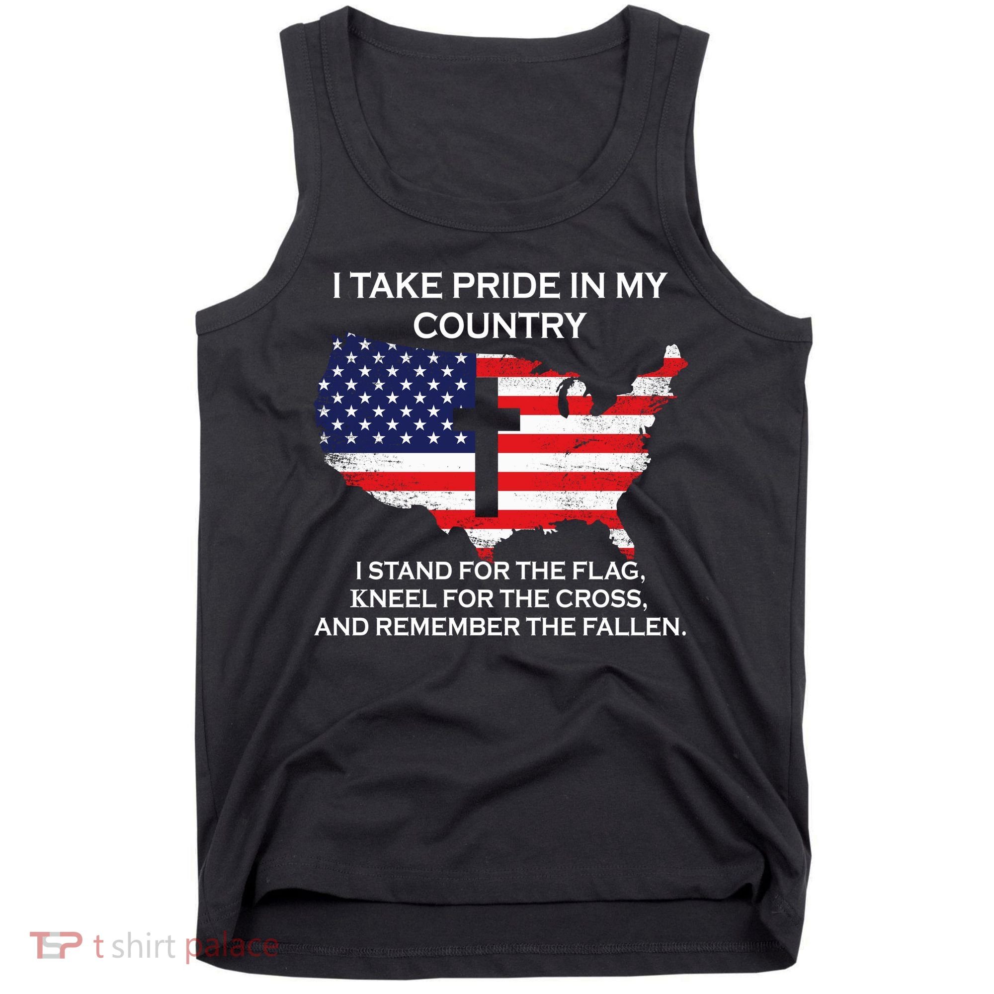 I Take Pride In My Country USA Tank Top