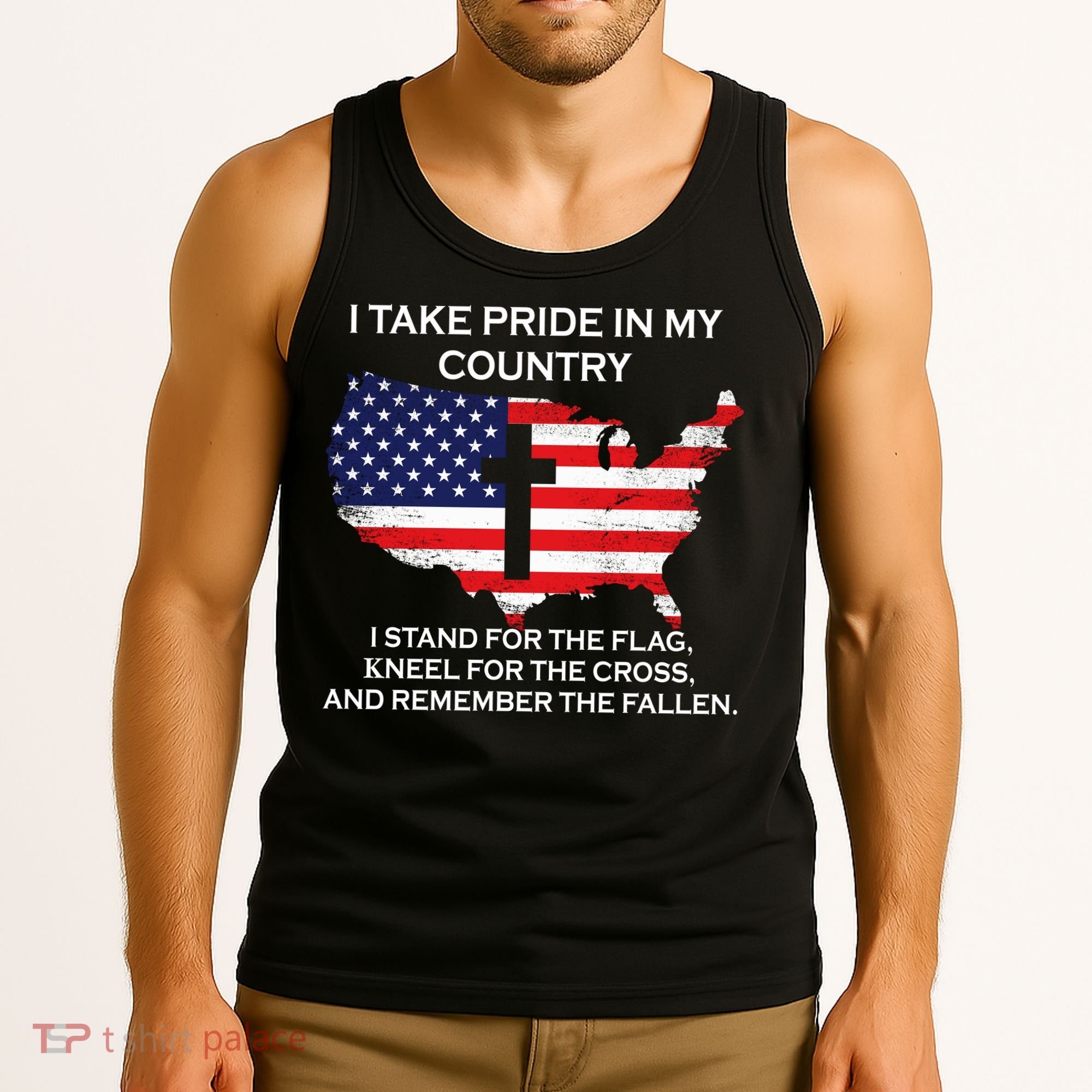 I Take Pride In My Country USA Tank Top