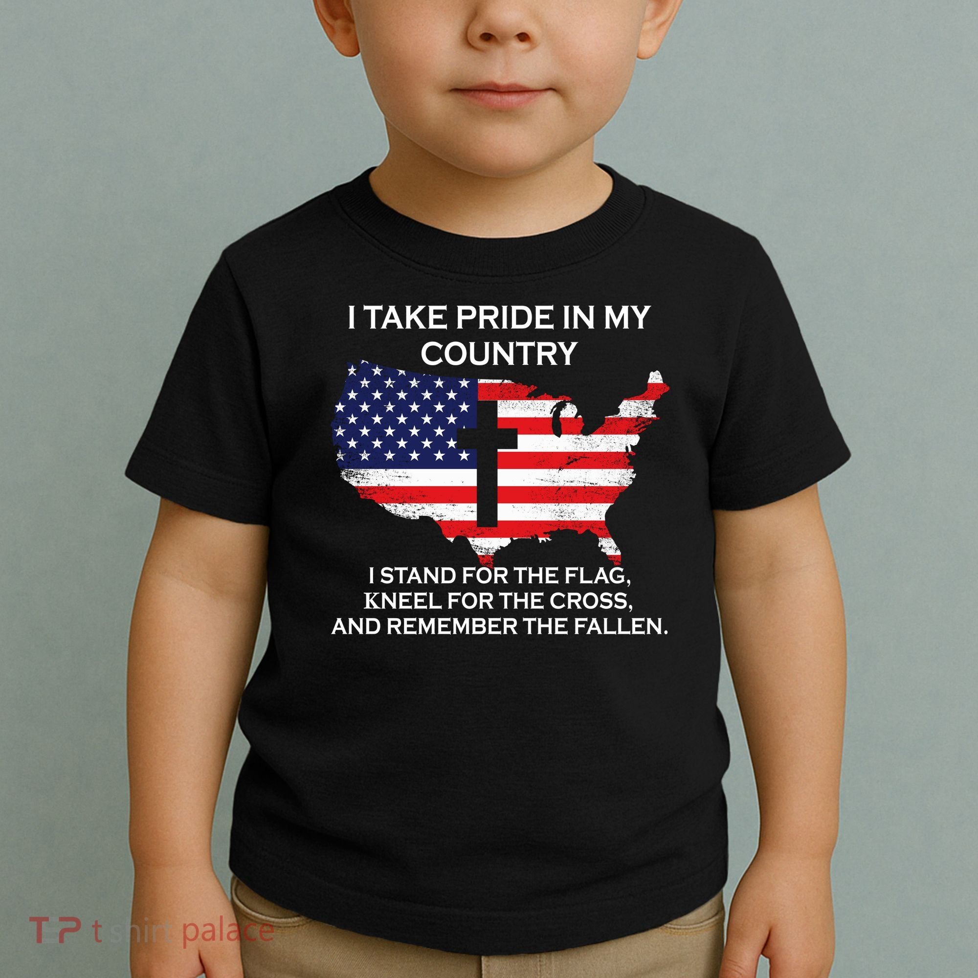 I Take Pride In My Country USA Toddler T-Shirt