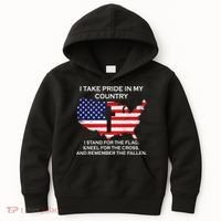 I Take Pride In My Country USA Kids Hoodie thumb 0