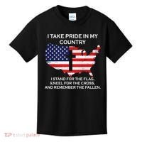 I Take Pride In My Country USA Kids T-Shirt thumb 0