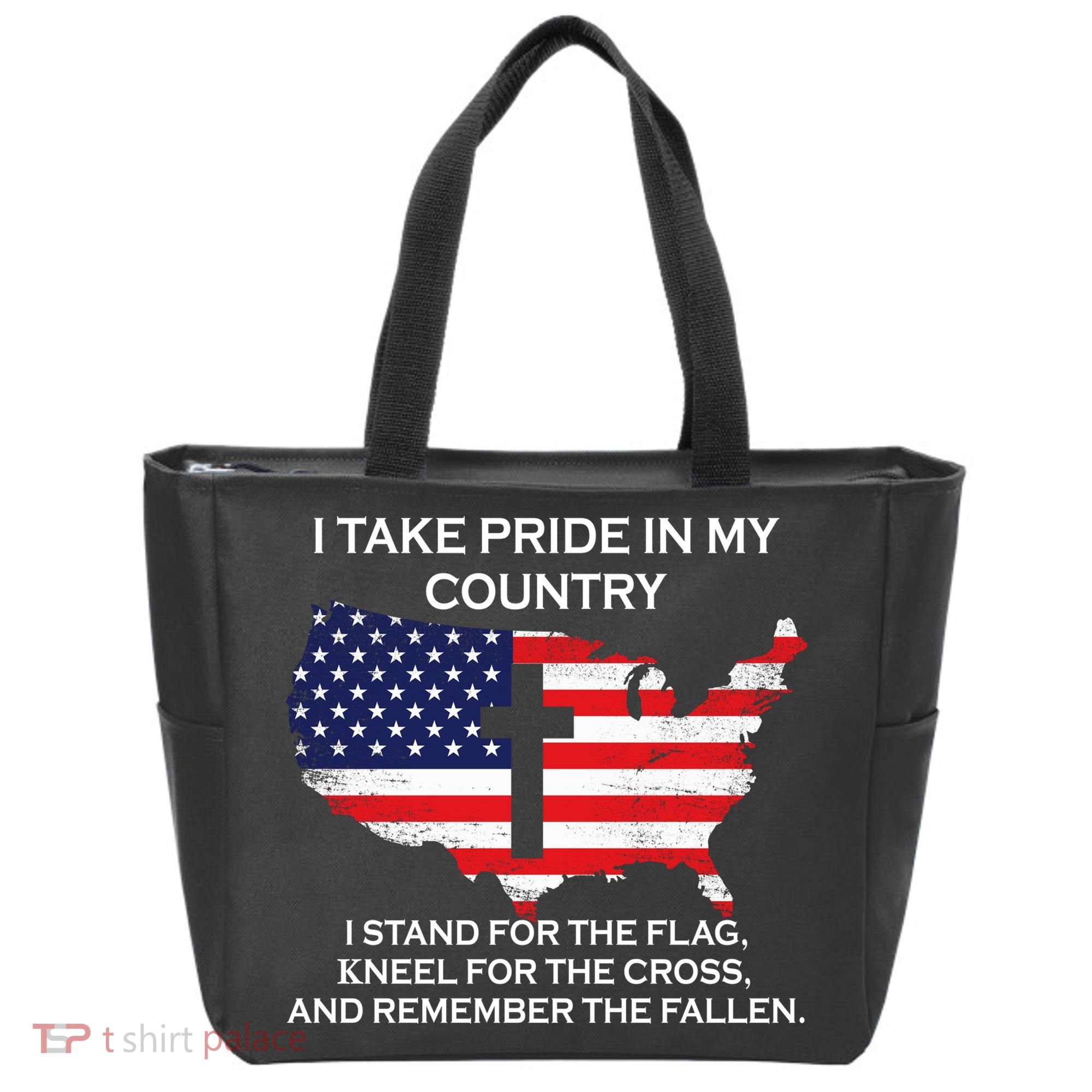 I Take Pride In My Country USA Tote Bag