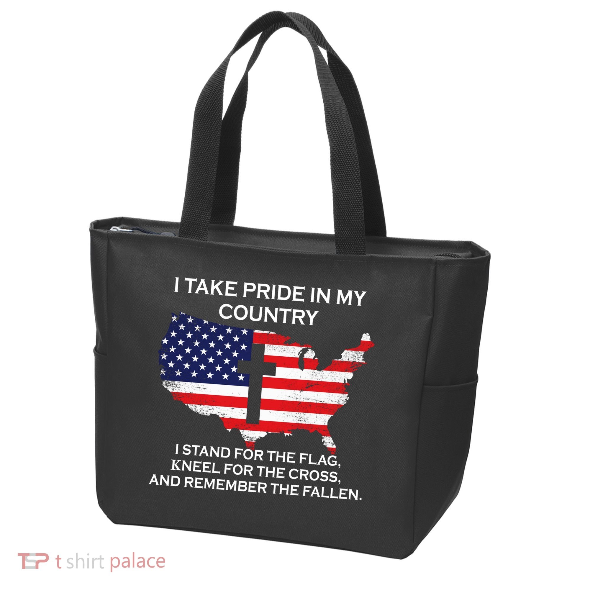 I Take Pride In My Country USA Tote Bag