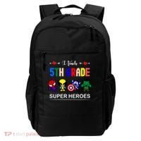 I Teach 5th Grade Superheroes Backpack thumb 0