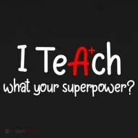I Teach A+ Students What your Superpower? Bucket Hat thumb 4