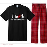 I Teach A+ Students What your Superpower? Pajama Set thumb 0