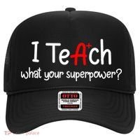 I Teach A+ Students What your Superpower? Hat thumb 0