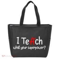 I Teach A+ Students What your Superpower? Tote Bag thumb 0