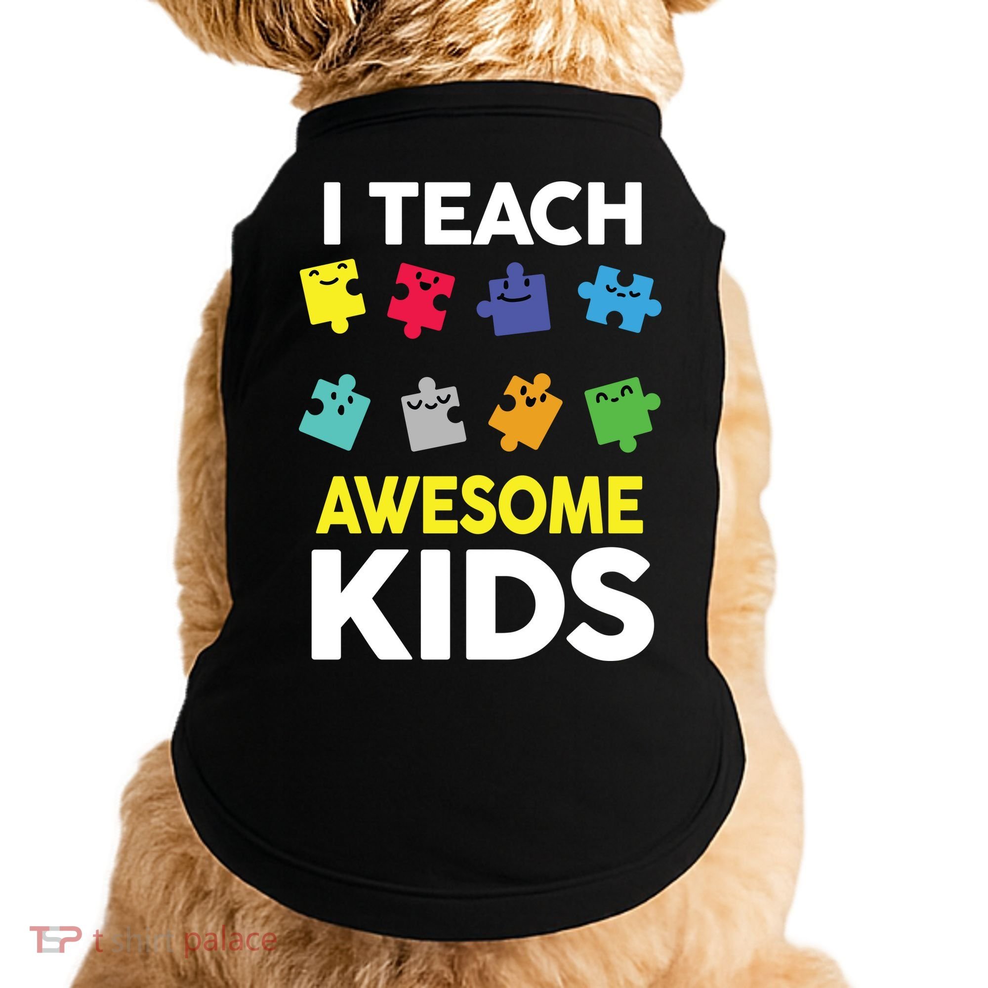 I Teach Awesome Kids Doggie Tank