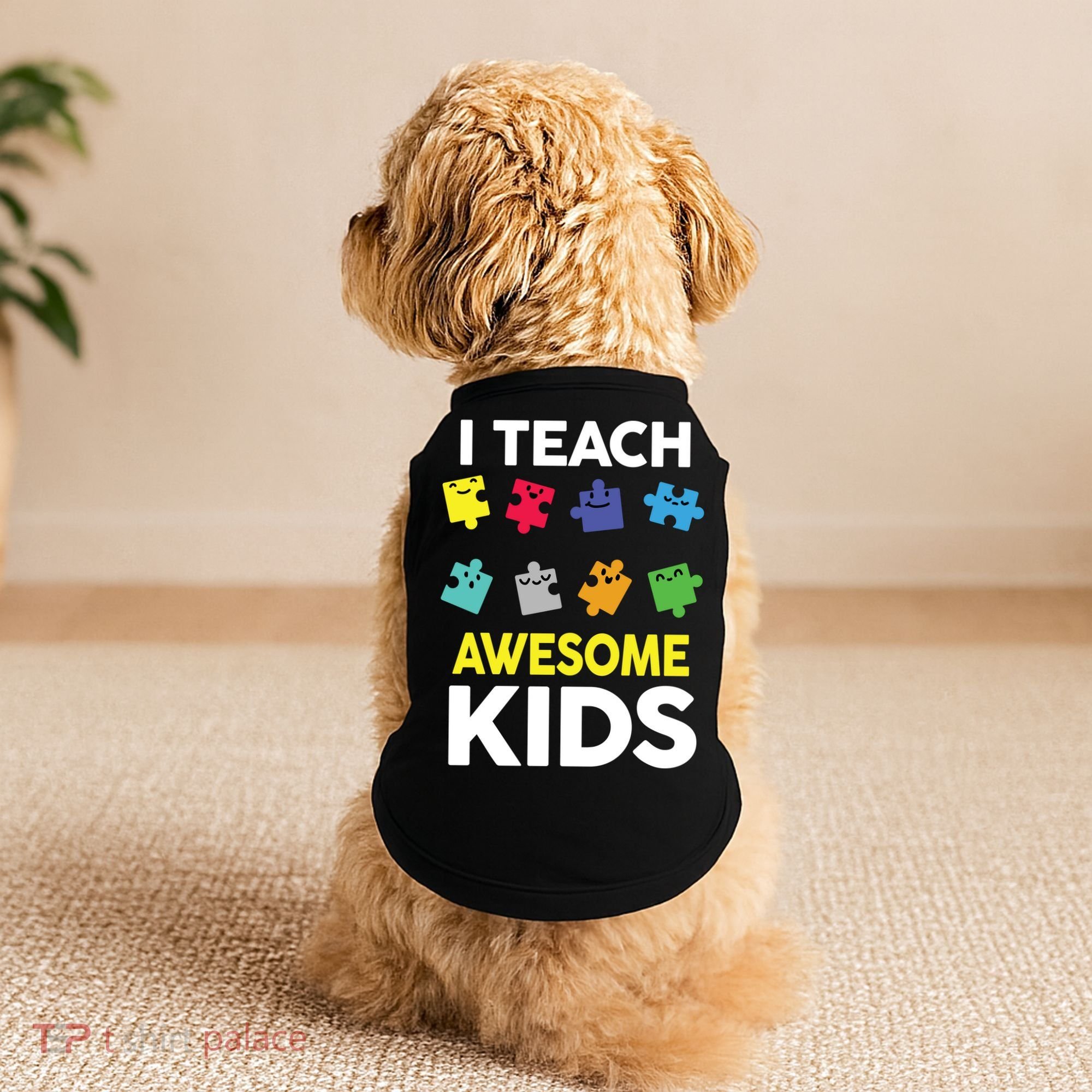 I Teach Awesome Kids Doggie Tank