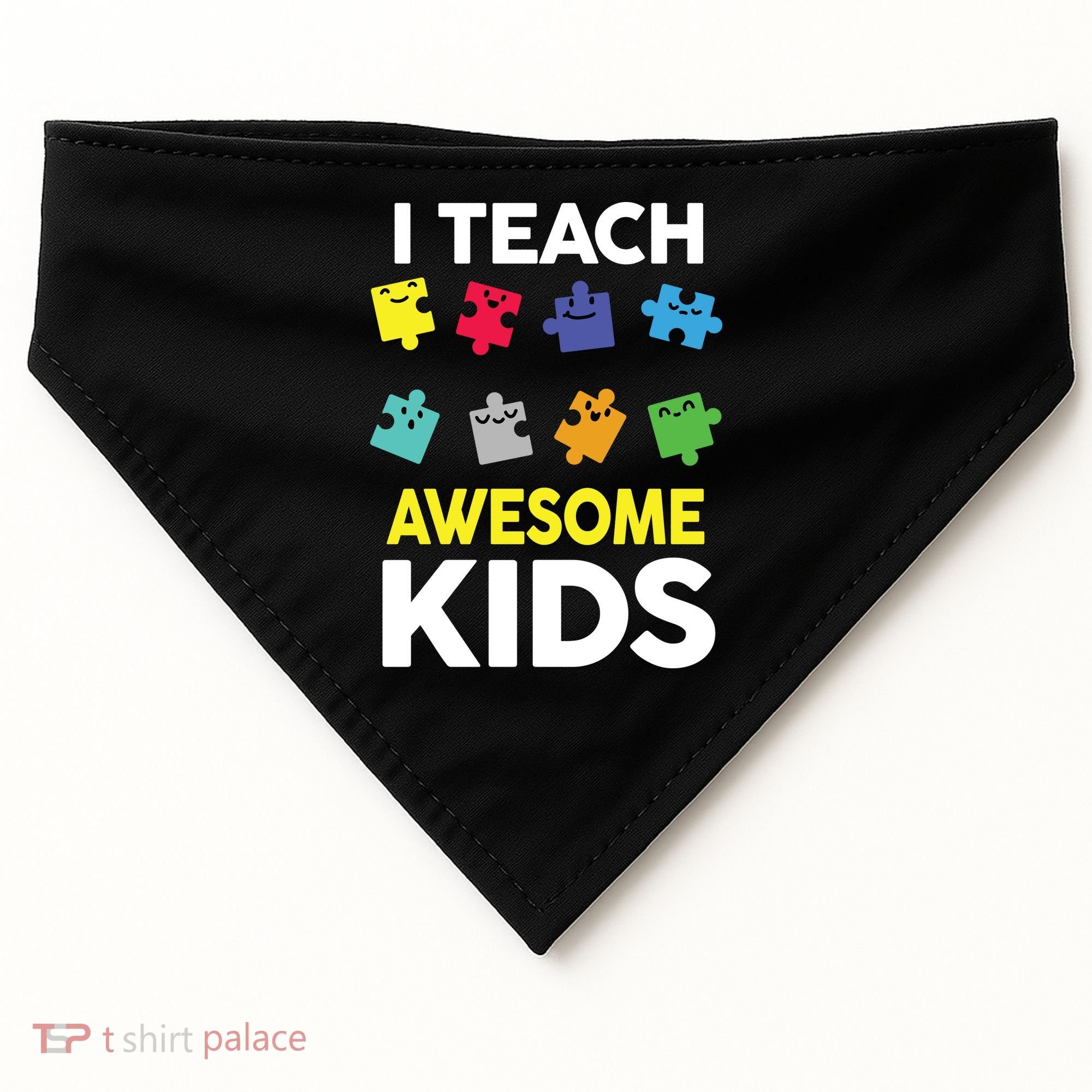 I Teach Awesome Kids USA-Made Doggie Bandana