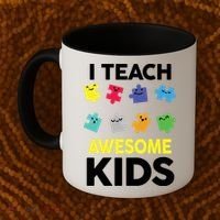 I Teach Awesome Kids Coffee Mug thumb 2