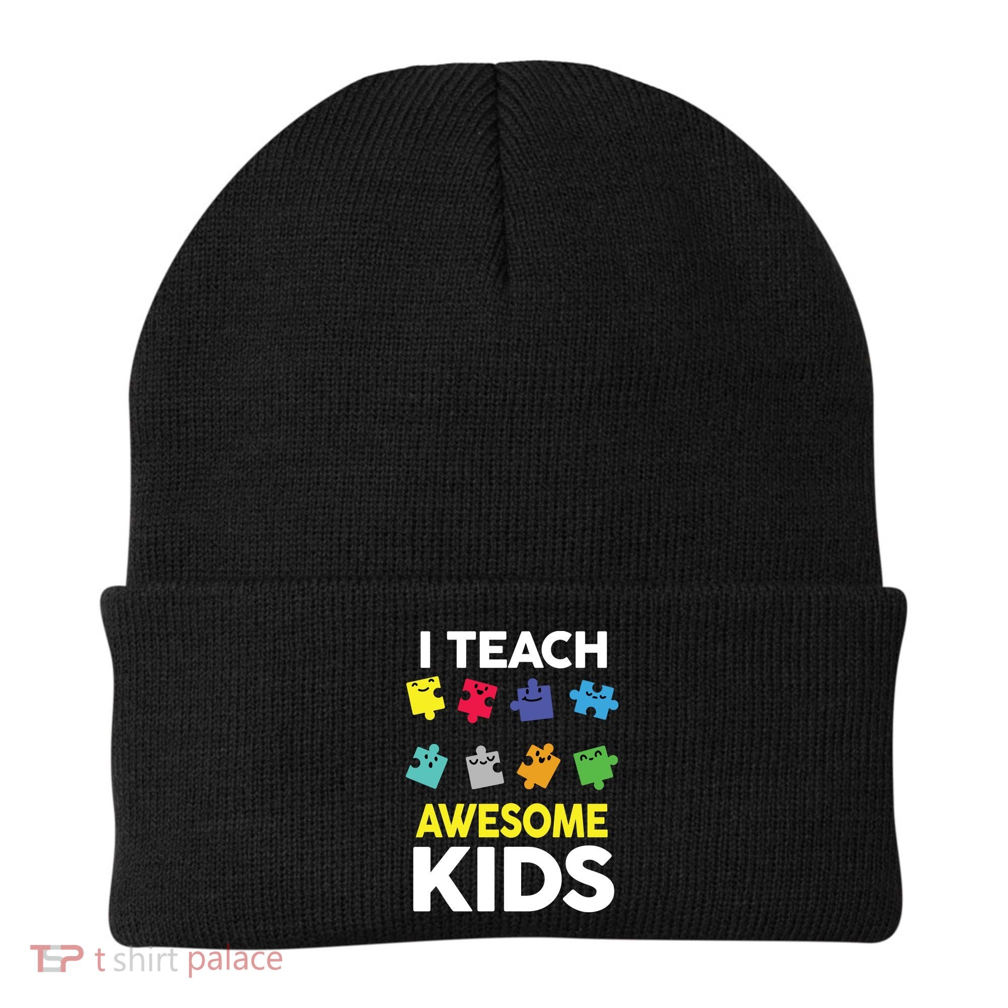 I Teach Awesome Kids Beanie