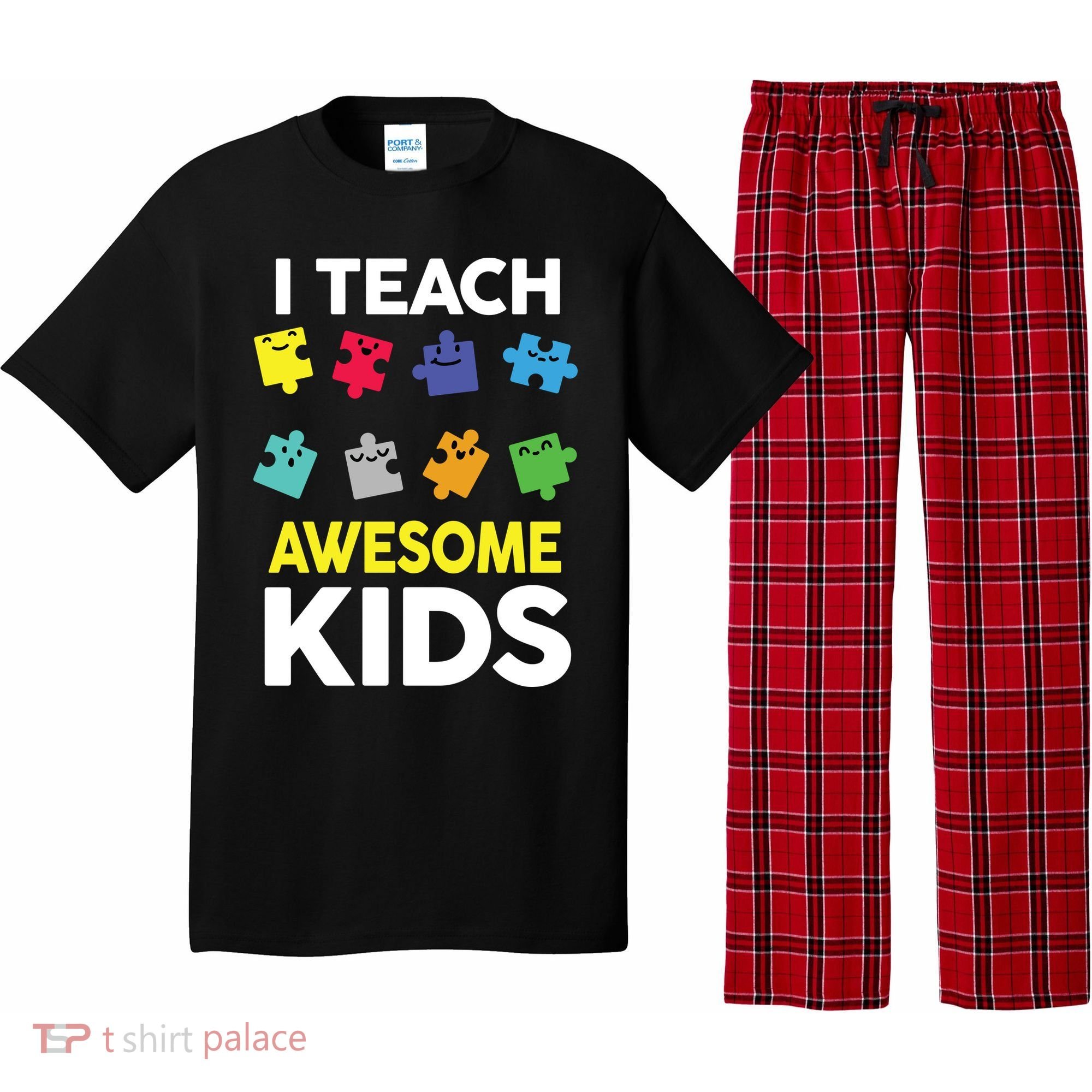 I Teach Awesome Kids Pajama Set