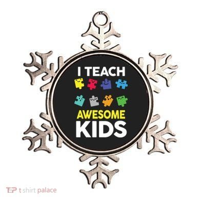 I Teach Awesome Kids Ornament