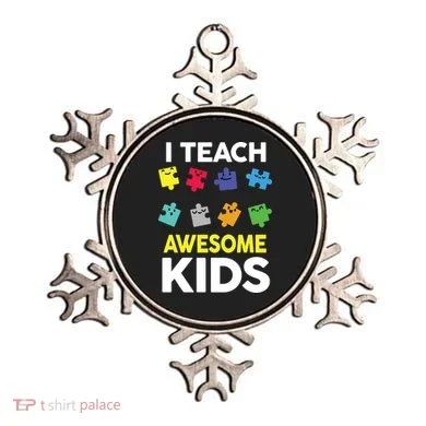 I Teach Awesome Kids Ornament