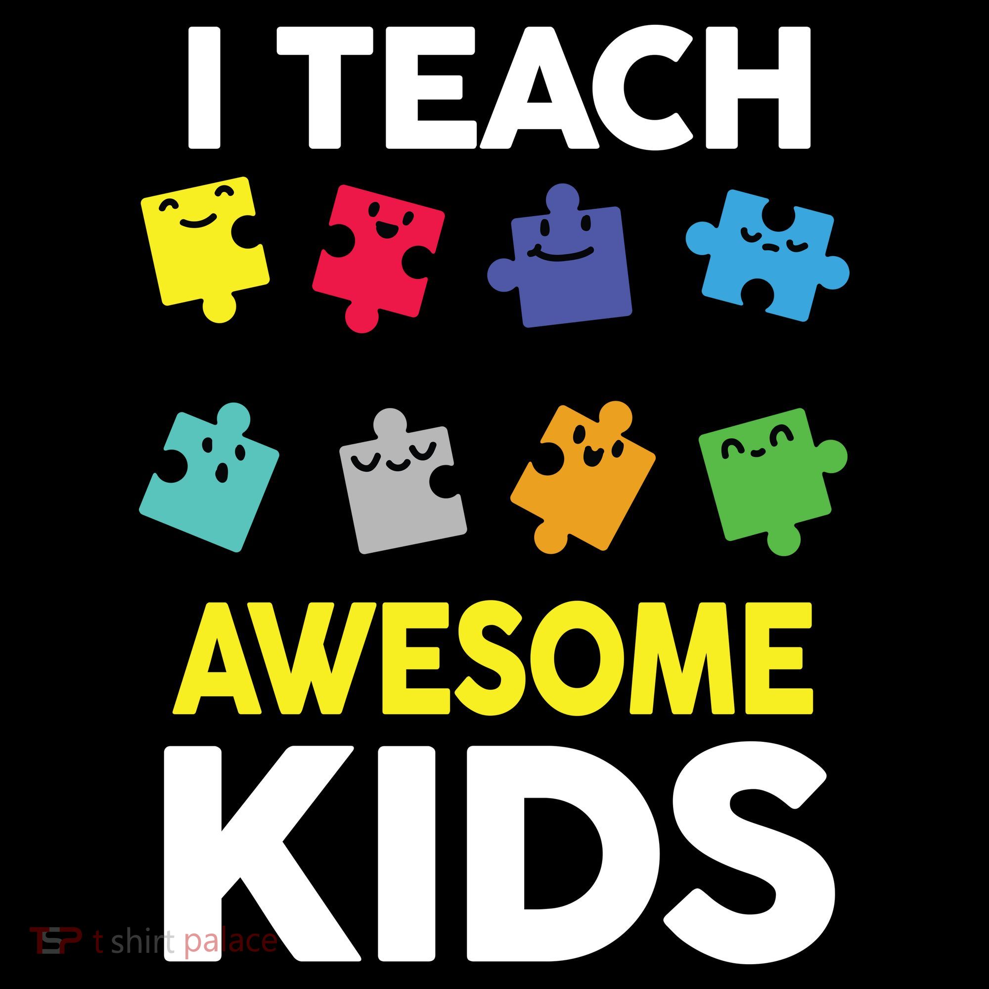 I Teach Awesome Kids Ornament