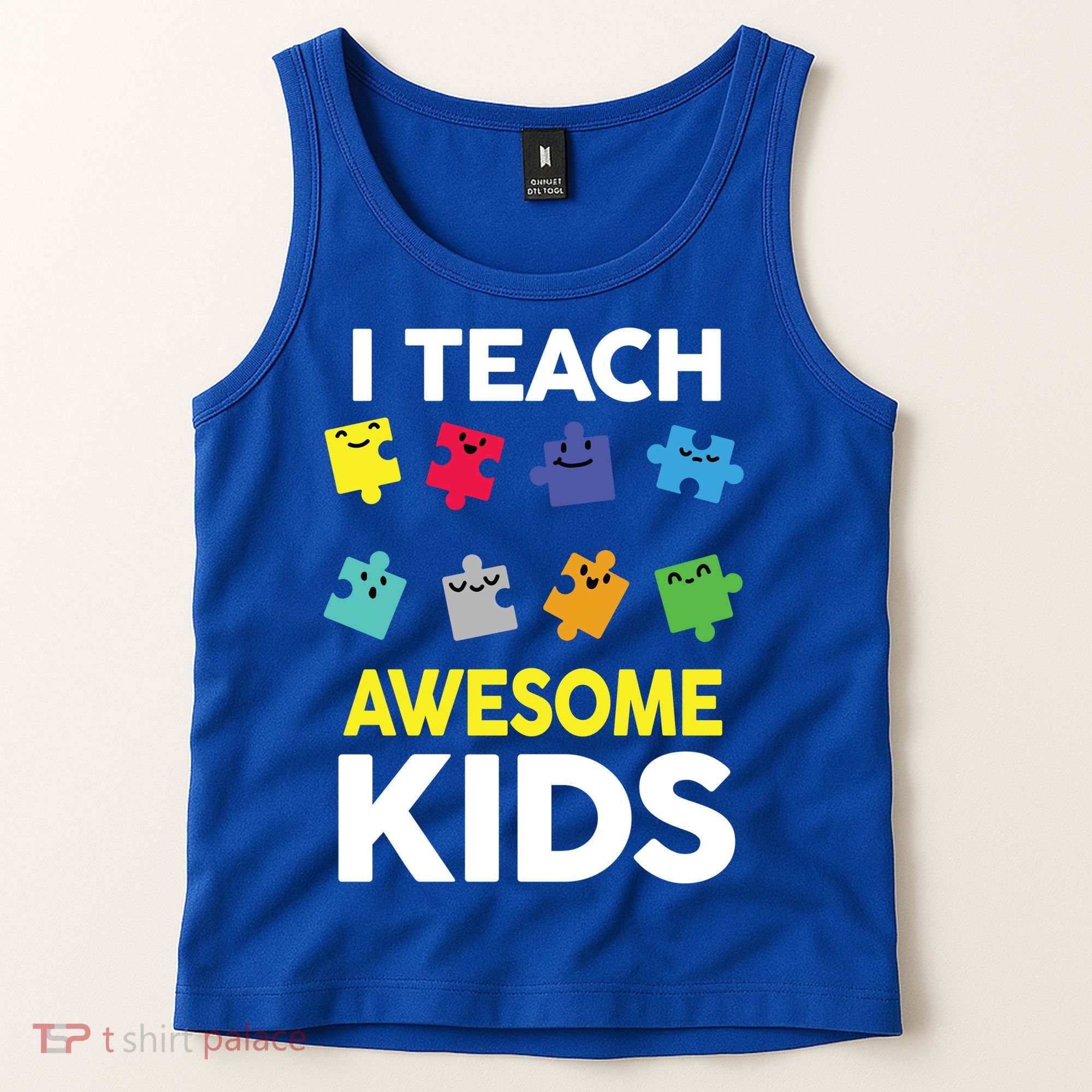 I Teach Awesome Kids Tank Top