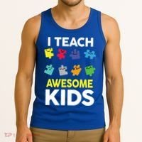 I Teach Awesome Kids Tank Top thumb 3