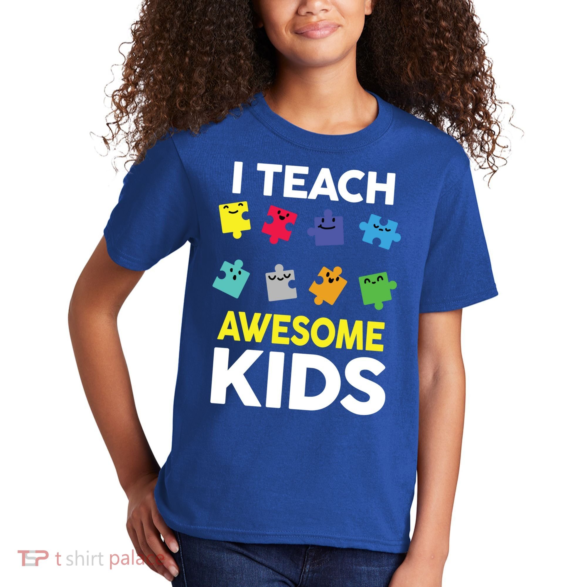 I Teach Awesome Kids Kids T-Shirt