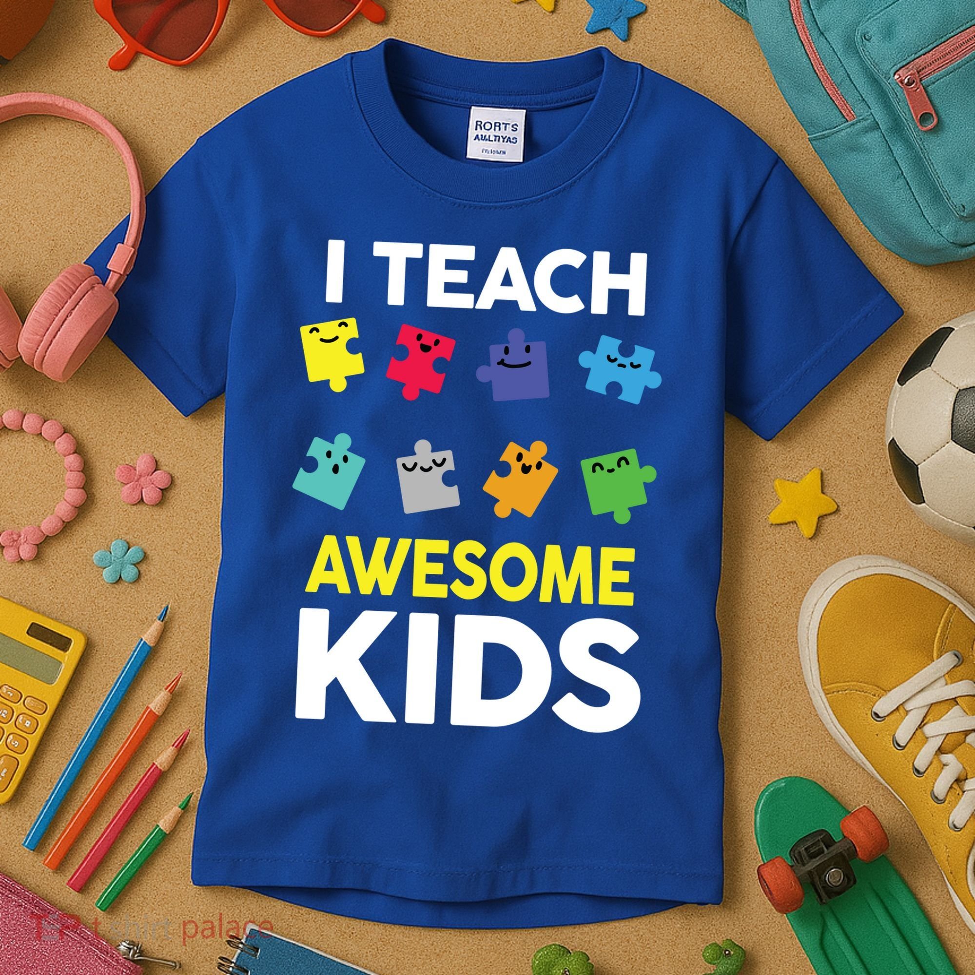I Teach Awesome Kids Kids T-Shirt