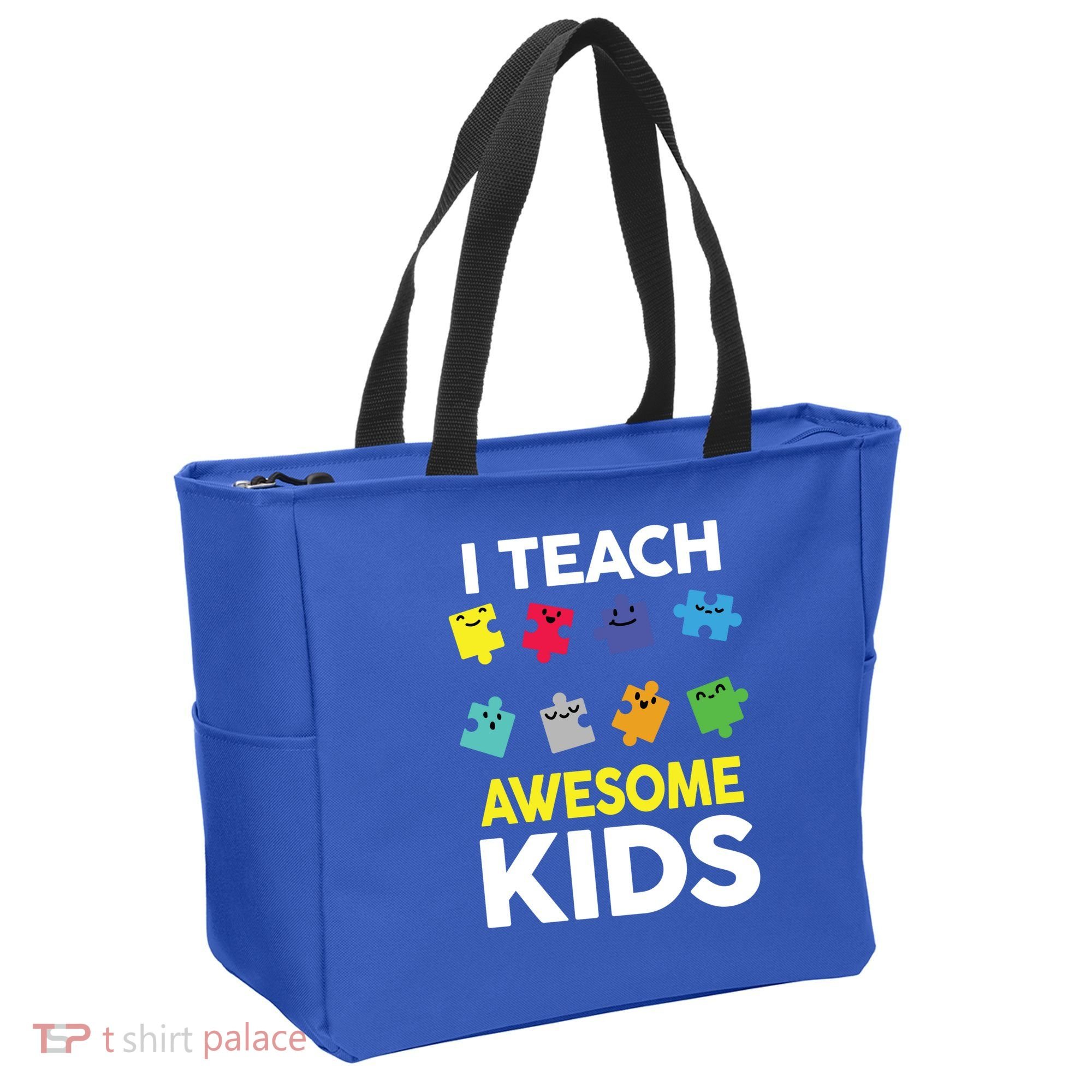 I Teach Awesome Kids Tote Bag