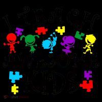 I Teach Awesome Kids Autism Awareness Teacher Coffee Mug thumb 5