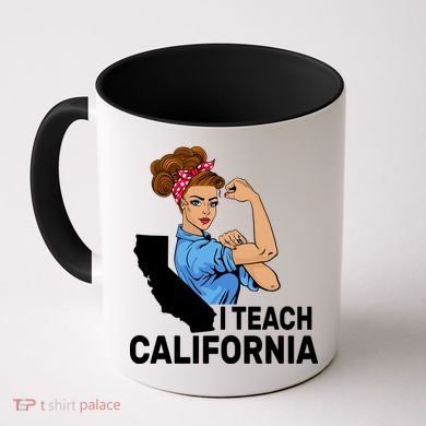 I Teach California State Union Teacher Strike Coffee Mug